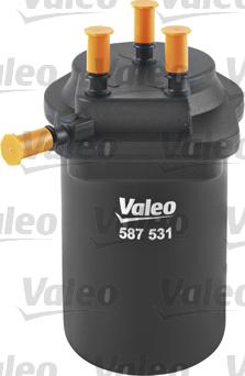 Valeo 587531 - Топливный фильтр unicars.by