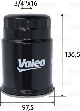 Valeo 587758 - Топливный фильтр unicars.by