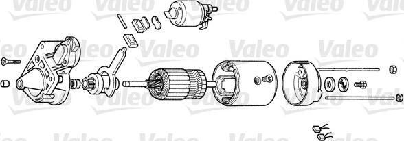 Valeo 534029A - Стартер unicars.by