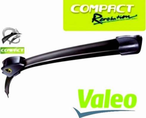 Valeo 576072 - Щетка стеклоочистителя unicars.by