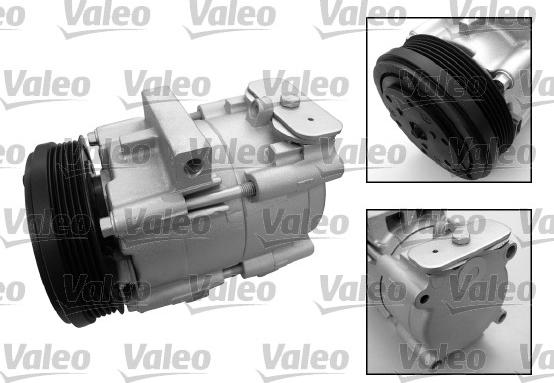 Valeo 699548 - Компрессор кондиционера unicars.by