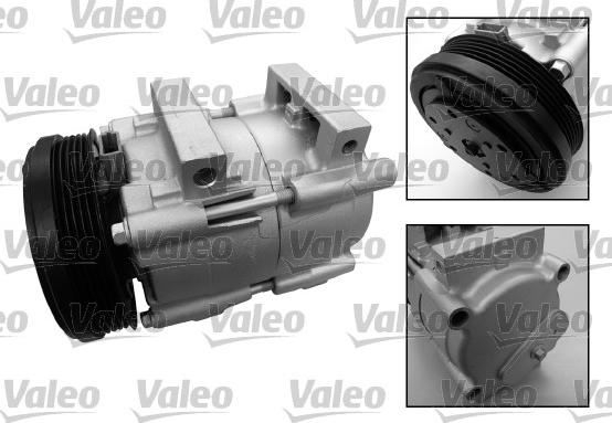 Valeo 699619 - Компрессор кондиционера unicars.by