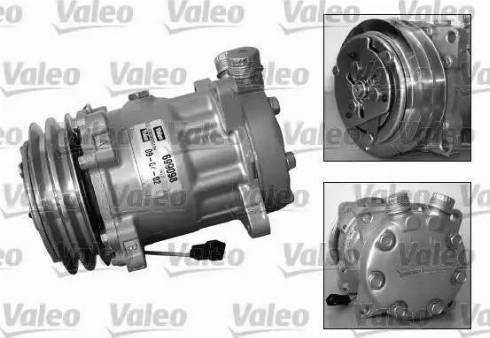 Valeo 699098 - Компрессор кондиционера unicars.by