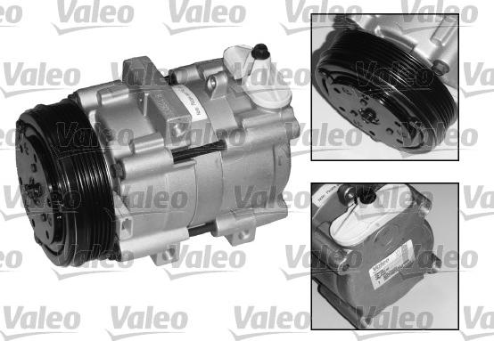 Valeo 699048 - Компрессор кондиционера unicars.by