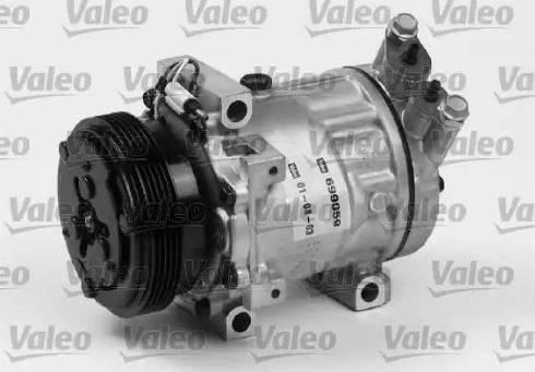 Valeo 699059 - Компрессор кондиционера unicars.by