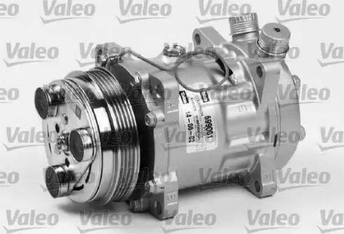 Valeo 699001 - Компрессор кондиционера unicars.by