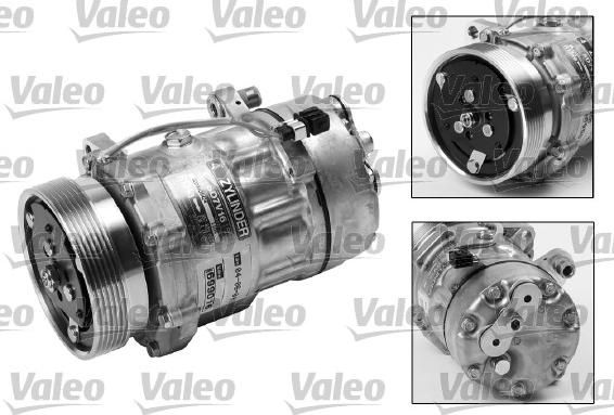 Valeo 699016 - Компрессор кондиционера unicars.by