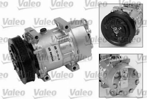 Valeo 699034 - Компрессор кондиционера unicars.by