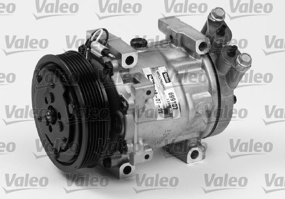 Valeo 699107 - Компрессор кондиционера unicars.by