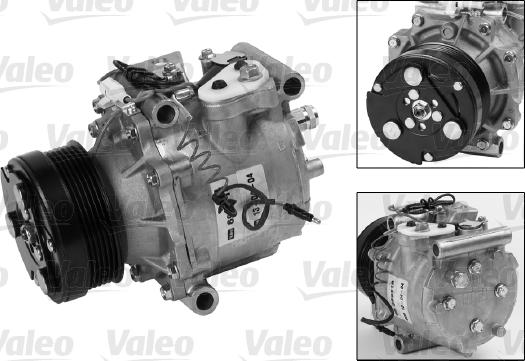 Valeo 699816 - Компрессор кондиционера unicars.by