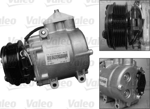 Valeo 699836 - Компрессор кондиционера unicars.by