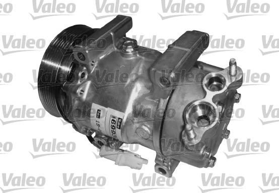 Valeo 699354 - Компрессор кондиционера unicars.by