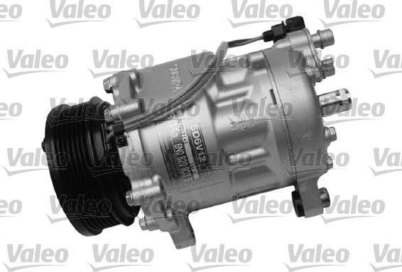 Valeo 699303 - Компрессор кондиционера unicars.by