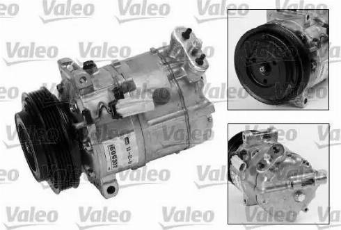 Valeo 699307 - Компрессор кондиционера unicars.by