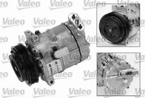 Valeo 699318 - Компрессор кондиционера unicars.by