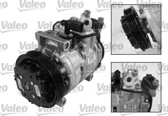 Valeo 699381 - Компрессор кондиционера unicars.by