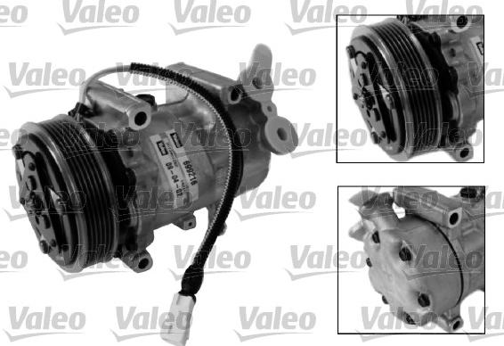 Valeo 699216 - Компрессор кондиционера unicars.by