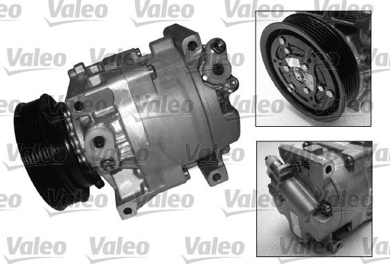 Valeo 699284 - Компрессор кондиционера unicars.by