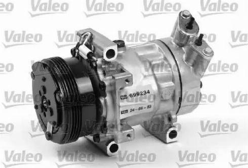 Valeo 699234 - Компрессор кондиционера unicars.by