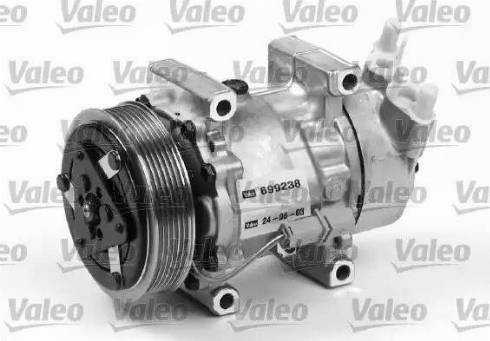 Valeo 699238 - Компрессор кондиционера unicars.by