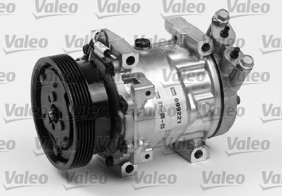 Valeo 699221 - Компрессор кондиционера unicars.by