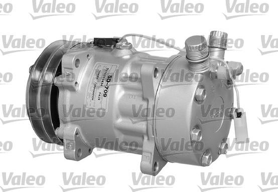 Valeo 699714 - Компрессор кондиционера unicars.by