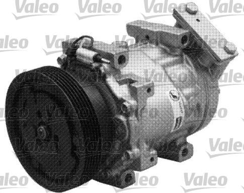 Valeo 699721 - Компрессор кондиционера unicars.by