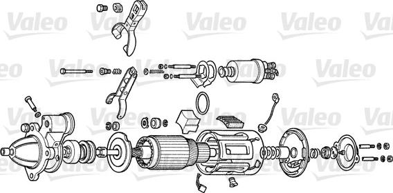 Valeo 6215A - Стартер unicars.by