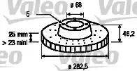 Valeo 186583 - Тормозной диск unicars.by