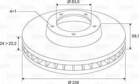 BOSCH 986478148 - Тормозной диск unicars.by