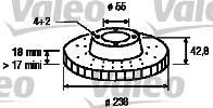 Valeo 186875 - Тормозной диск unicars.by