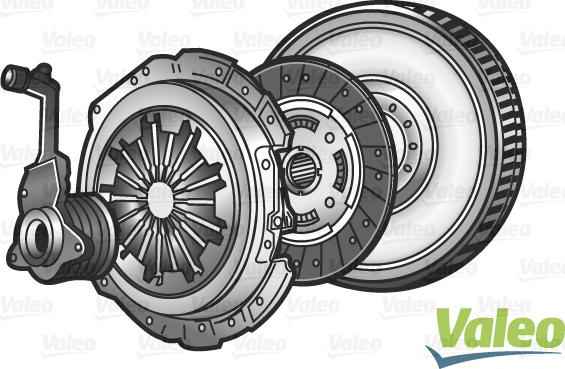 Valeo 845063 - Комплект сцепления unicars.by