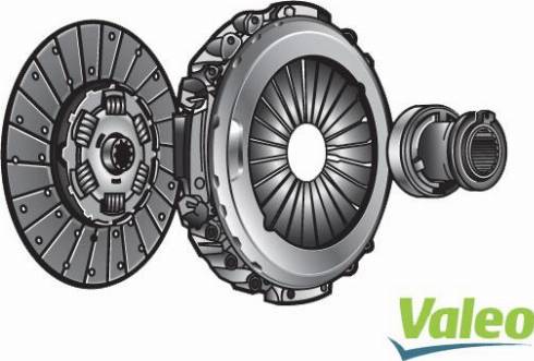 Valeo 827397 - Комплект сцепления unicars.by