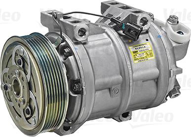 Valeo 815014 - Компрессор кондиционера unicars.by