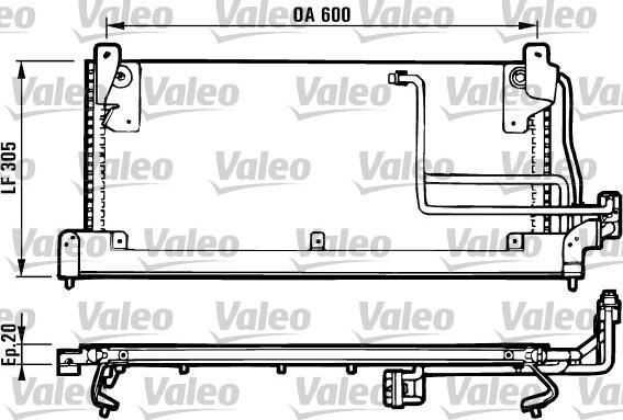 Valeo 816902 - Конденсатор кондиционера unicars.by