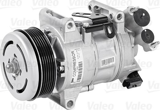 Valeo 813430 - Компрессор кондиционера unicars.by