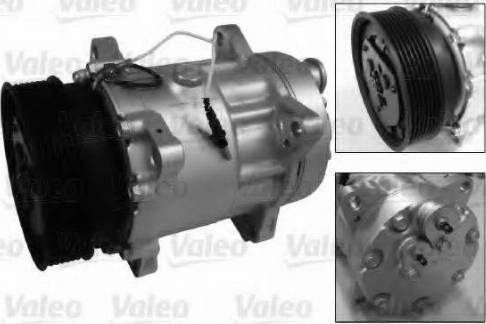 Valeo 813629 - Компрессор кондиционера unicars.by