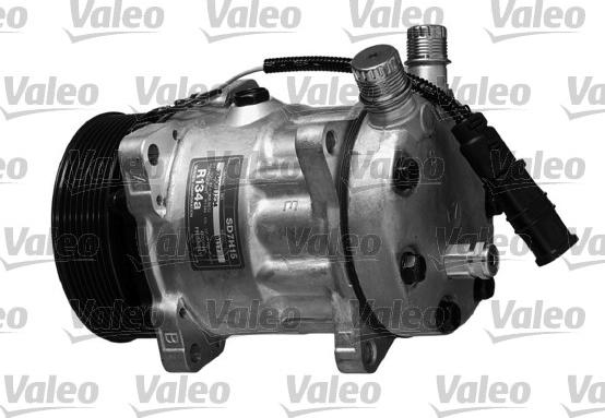 Valeo 813014 - Компрессор кондиционера unicars.by