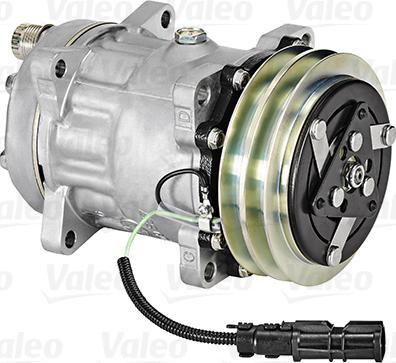 Valeo 813037 - Компрессор кондиционера unicars.by