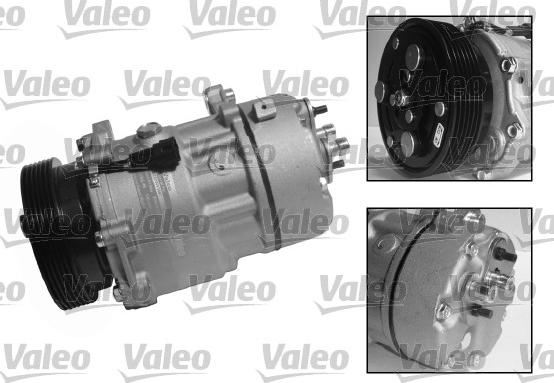 Valeo 813200 - Компрессор кондиционера unicars.by