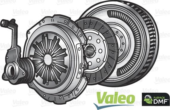 Valeo 836602 - Комплект сцепления unicars.by