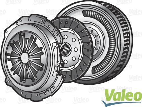 Valeo 837008 - Комплект сцепления unicars.by