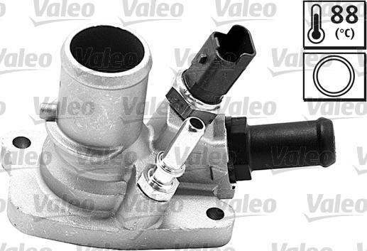 Valeo 820935 - Датчик, температура охлаждающей жидкости unicars.by