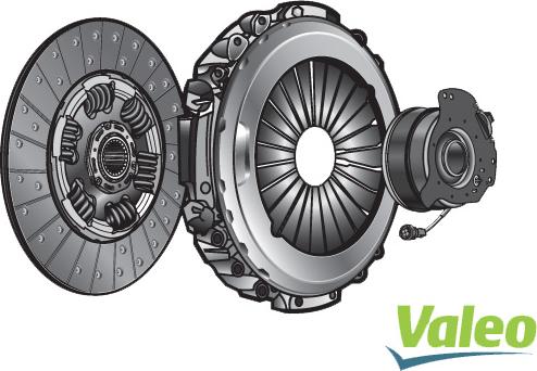 Valeo 827519 - Комплект сцепления unicars.by