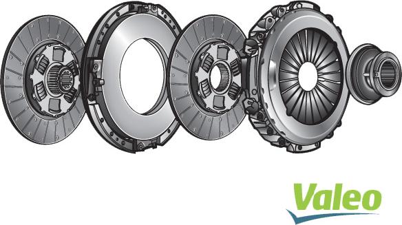 Valeo 827273 - Комплект сцепления unicars.by