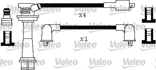 Valeo 346432 - Комплект проводов зажигания unicars.by