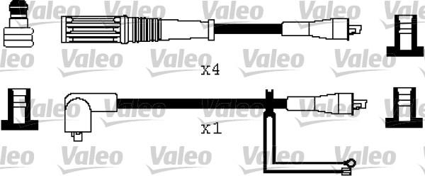 Valeo 346509 - Комплект проводов зажигания unicars.by