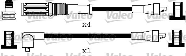 Valeo 346532 - Комплект проводов зажигания unicars.by