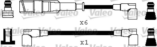 Valeo 346570 - Комплект проводов зажигания unicars.by