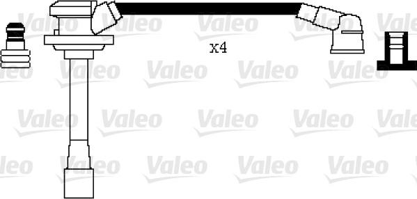 Valeo 346025 - Комплект проводов зажигания unicars.by